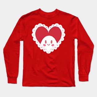 Ghostie Valentine Long Sleeve T-Shirt